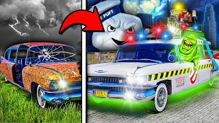 Repairing ECTO1 Ghostbusters Car in GTA 5 [upl. by Maude270]