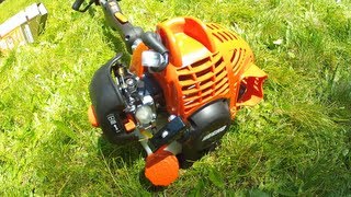 Echo SRM225 Weed Trimmer Review HD [upl. by Atnoed12]