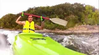 Kayak on the Potomac River  Maryland and Virginia Chute [upl. by Intosh]