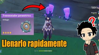 Llenar el Transmutador Parametrico Rapidamente  GUIA RAPIDA  Genshin Impact 22 [upl. by Ahsieyt869]