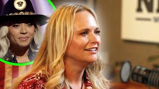 Miranda Lambert Gets REAL HONEST About Beyonce INTERVIEW [upl. by Addis31]