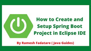 How to Create and Setup Spring Boot Project in Eclipse IDE [upl. by Yknarf]