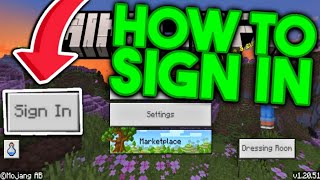 How To Sign In Minecraft Bedrock Edition 2024  Xbox IOS Android Windows PS5 Switch [upl. by Quintus]