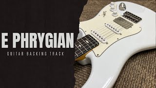 E Phrygian Guitar Backing Track [upl. by Atteragram]