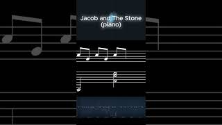 Jacob and the Stone  piano version original by Emile Mosseri [upl. by Ewold724]