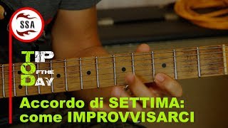 Studio imparare a improvvisare sull’accordo di settima non solo con la pentatonica Esempi pratici [upl. by Eirod]