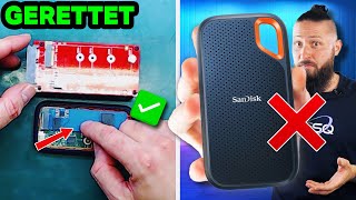 Externe Festplatte wird nicht erkannt Die Lösung✅ Sandisk SSD💽 Professionelle Datenrettung [upl. by Avehsile448]