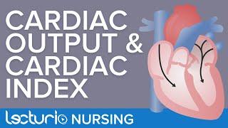 Cardiac Output amp Cardiac Index Explained  Critical Care Nursing [upl. by Scopp911]