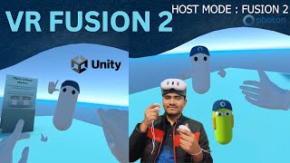 Photon Fusion 2 Host Mode Unity VR Multiplayer Basic Tutorial  Photon Fusion 2 Sample Project [upl. by Ailev278]