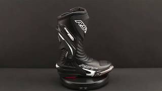 RST TracTech Evo III Sport Boot Black 360° View [upl. by Farmann411]