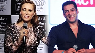 Iulia Vantur MISSED Salman Khan At Her FIRST RAMP WALK At Lakme Fashion Week 2017 [upl. by Steffie]