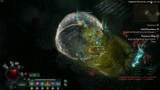 Diablo IV gameplay pc Necromancer Necromancing [upl. by Jennifer]