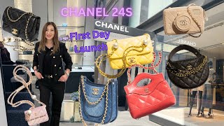 Chanel 24S Spring Summer 2024 Collection First Day Launch in Store I Luxury Shopping Vlog I New Bags [upl. by Ydnat]