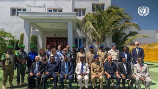 UNPOL in Somalia Building a Stronger Police Service [upl. by Akahs]