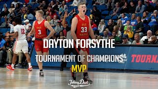 Dayton Forsythe  Dale High School  2022 Tournament of Champions MVP [upl. by Dettmer]