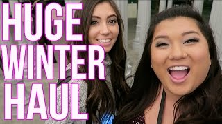 HUGE WINTER HAUL  EXPLORING LA Vlogmas Day 12 [upl. by Noizneb]