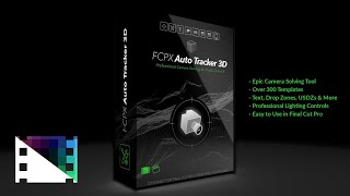 Awesome Camera Solving in Final Cut Pro with FCPX Auto Tracker 3D Teaser [upl. by Lissner]