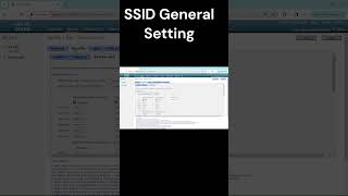 SSID General Settings [upl. by Akenahc]