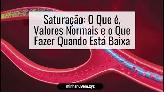 Oxímetro Para que serve como funciona e valor normal [upl. by Annoed457]