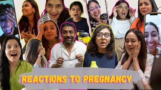 HOW OUR FRIENDS AND FAMILY REACTED TO THE NEWS OF OUR PREGNANCY  Pregnancy Reactions  Aanam C [upl. by Basia258]