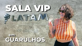 Sala VIP LATAM em Guarulhos Terminal 3  A MELHOR SALA VIP DE GRU [upl. by Whallon]