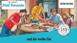 Fünf Freunde Folge 153 und der weiße Hai  Hörprobe zum Hörspiel [upl. by Terencio]