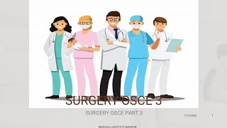 Surgery OSCE Exam 3 [upl. by Yerd]