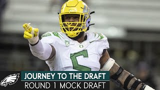 2022 NFL Mock Draft First Round  Journey to the Draft [upl. by Ellehsim]