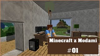 Minecraft z Modami  Wydobywamy ropę 01 [upl. by Wilscam]