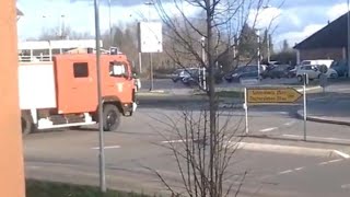 Verkehrsunfall auf der A14 TLF 1625 ELW 1 LF 16TS Freiwillige Feuerwehr Wanzleben  RTW [upl. by Ymmac]