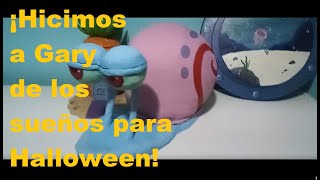 ¡Gary del mundo de los sueños para Halloween Máscara de Gary el caracol [upl. by Nanyk]