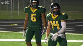 AC Reynolds vs West Rowan Football Highlights Spring 2021 [upl. by Ppik]