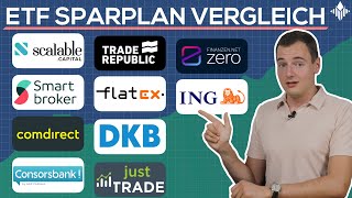 ETFSparplan Vergleich 2023 in 10 Minuten [upl. by Canute]