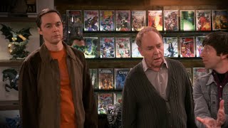 Sheldon and Larry go to the comic book store  The Big Bang Theory [upl. by Yesnil]