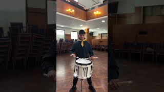 Rudiment of the week  Flam Accent rudiments drummer drumcorps sda pathfinders godfirst [upl. by Ttnerb103]