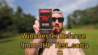 Turkey vs Winchester Defense 9mm JHP [upl. by Rior709]