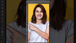 Easy Way to Create Cartoon Effect in Photoshop  Photoshop shorts cartooneffect [upl. by Currey]