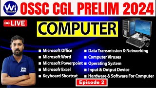 COMPUTER  EP 2  Important Questions Discussion  OSSC CGL PRELIM 2024  ossc ossccgl2024 [upl. by Estrin]