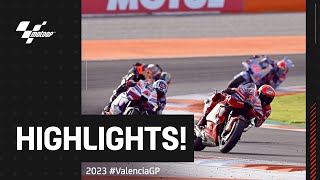 MotoGP™ Race Highlights 🏆🤯  2023 ValenciaGP [upl. by Justin]