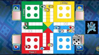 Ludo game in 4 players  Ludo king 4 players  Ludo gameplay thepaulgamer1545 [upl. by Uela]