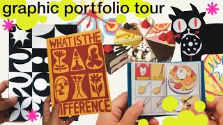 art portfolio tour for ual [upl. by Nehgam]