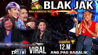 PILIPINAS GOT TALENT AUDITION  Part16  Ang kamukha ni Black Jack Viral comedy action 😄 [upl. by Bartholemy]