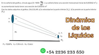 Ecuación de Bernoulli [upl. by Vrablik901]