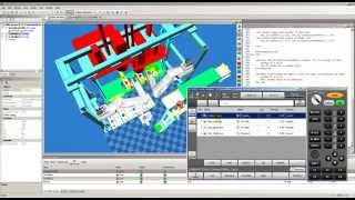 DENSO EMU multirobot offline software Dual VSA Demo [upl. by Hum]