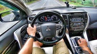 2018 Mitsubishi Pajero Sport 24D AT  POV TEST DRIVE [upl. by Aihn]