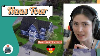 How to describe a house in German with the help of Sims  🍏 YourGermanBuddy [upl. by Beverlee257]