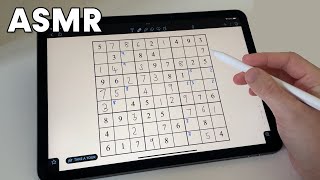 ASMR  How to Solve a Sudoku Puzzle Relaxing Sudoku Tutorial [upl. by Reade235]