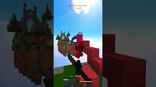 Bedwars minecraft bedwars agerapark hypixel hypixelskywars pvp skywars minecraftpvp shorts [upl. by Aiyram]