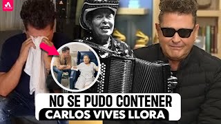 Carlos Vives Llora a su Hermano Egidio Cuadrado Entre Lágrimas Cuenta Sus últimos Momentos [upl. by Alonso]