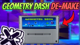 Geometry Dash On OLD CONSOLE famicom [upl. by Drusy]